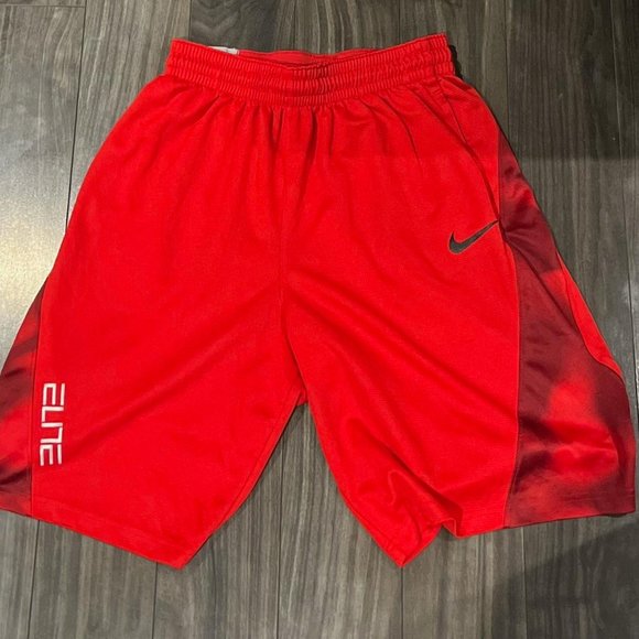 Red Nike Shorts In Red - Picture 1 of 4